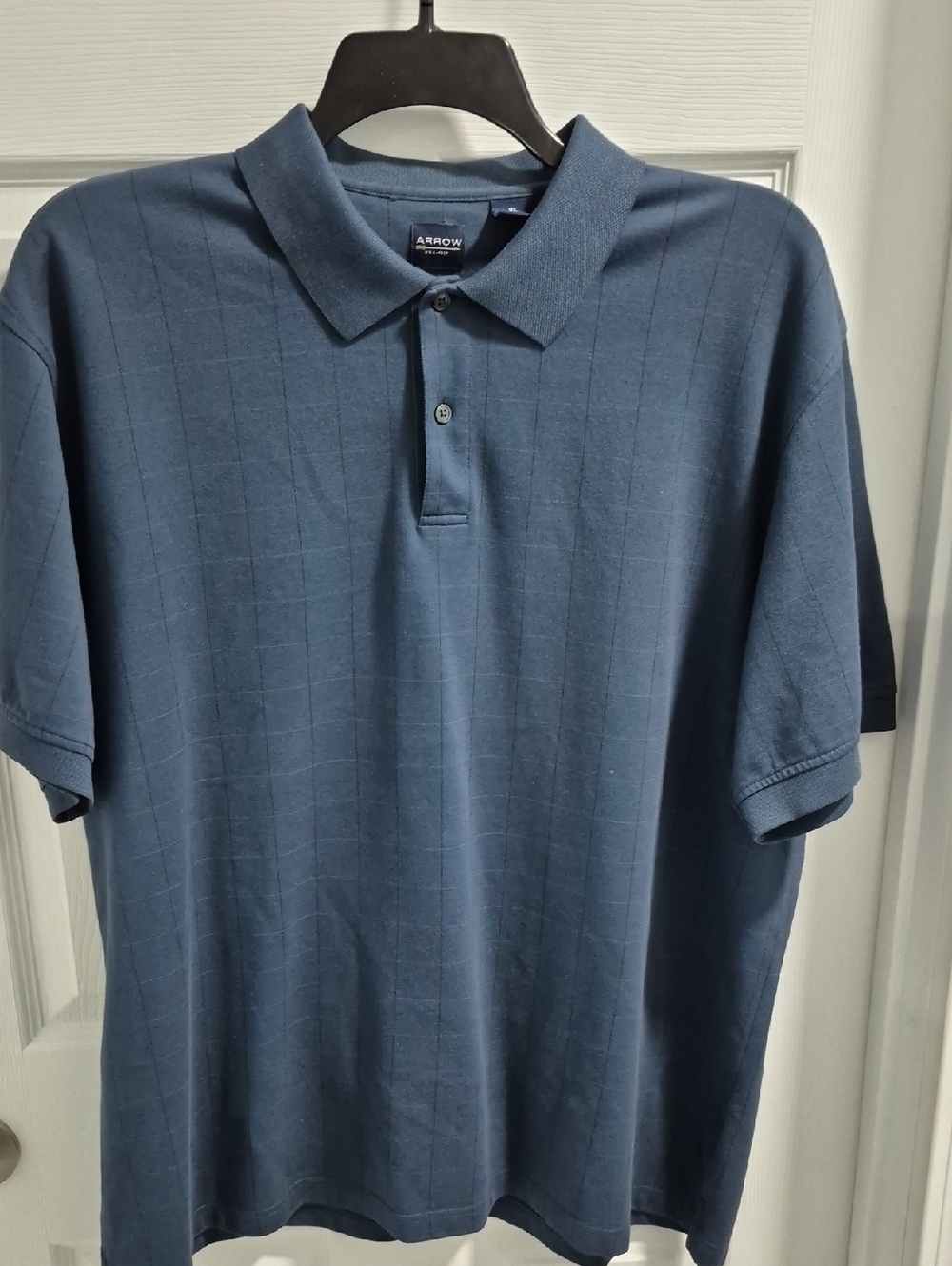 Arrow Men's Slate Blue Short-Sleeve Polo